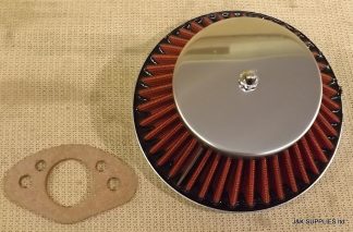 1-1/4 Inch / 1.25" Cone Air Filter & Gasket - Hs2 Carbs