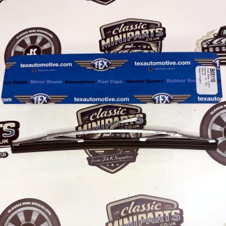 Chrome Wiper Blade – 10″ – Bayonnet Fitting – Tex
