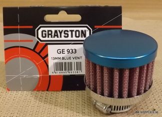 13Mm Breather Vent Filter – Blue