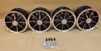JBW D1 10x5 Black Machined Lip ET17