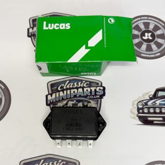 FUSE BOX - 1972 ONWARDS - 4 FUSE TYPE WITH LID - LUCAS