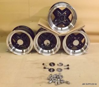 JBW Revolite 10x6 Black Machined Lip ET5