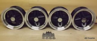 JBW Revolite 12x5 Black Machined Lip ET15