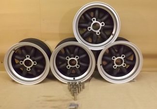 JBW Rose Petal 12x6 Matt Black ET4