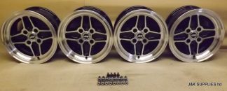 JBW RS4 13x7 Black Machined Lip ET6