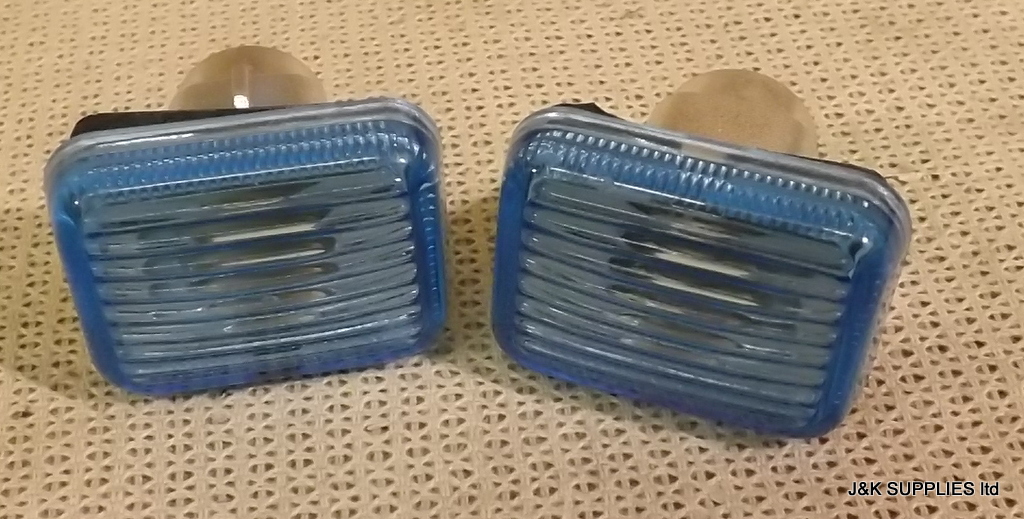Indicator Side Repeater Lens (Pair) – Blue