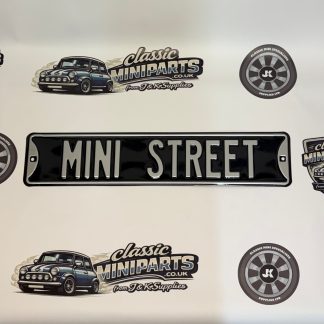 Mini Steel Road / Street Sign