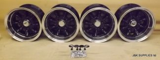 JBW Superlight 13x7 Black Machined Lip ET-7
