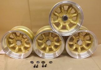 JBW Superlight 13x7 Gold Machined Lip ET-7
