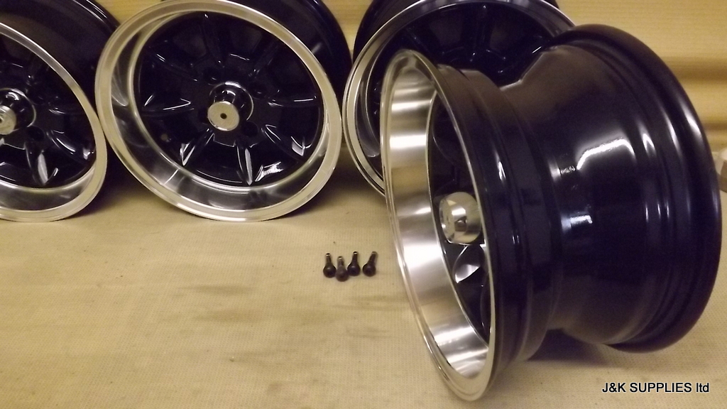 JBW Superlite 13x7 Black Machined Lip ET-7 - Image 3