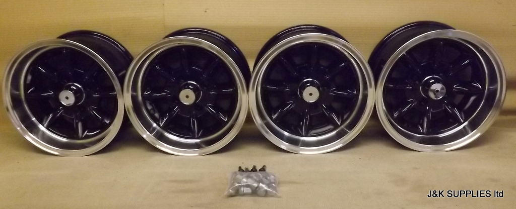 JBW Superlite 13x7 Black Machined Lip ET-7