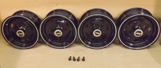 JBW W8 Steel Wheels 10x4.5 Gloss Black ET10