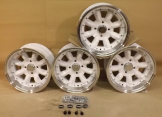 JBW Superlight MKII 13x7 White Machined Lip ET-7