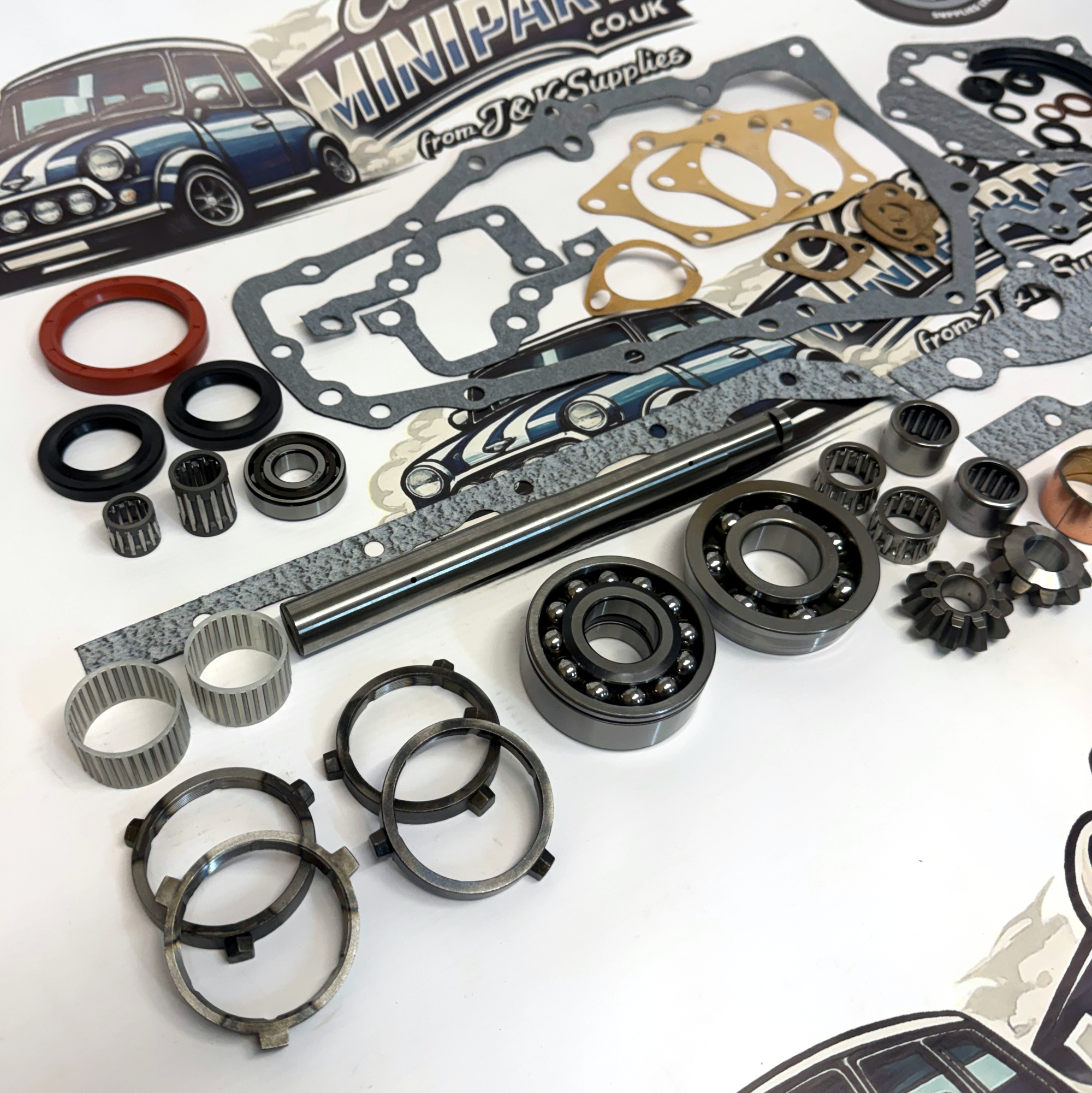 Gearbox Rebuild Kit (A+ 4 Synchro) - Including Differential